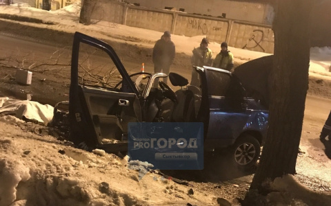 Выяснилось, от чего умер пассажир «Лады», которая разбилась во время погони в Сыктывкаре