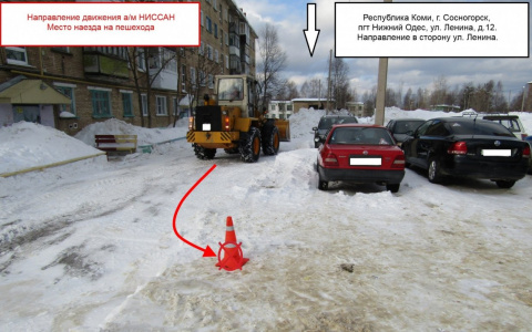 В Коми водитель «Ниссана» сбил 18-летнюю девушку и скрылся