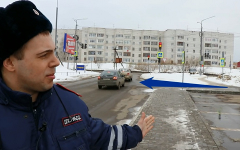Инструкция для сыктывкарцев: как правильно проезжать опасные перекрестки города (видео)
