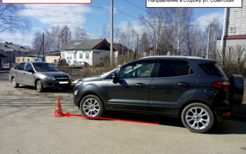 В Коми мужчина решил погулять по проезжей части и сломал ногу