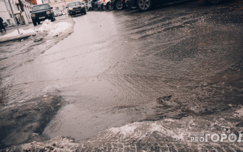 Погода в Сыктывкаре на 30 апреля: небольшое потепление и слабый снег с дождем