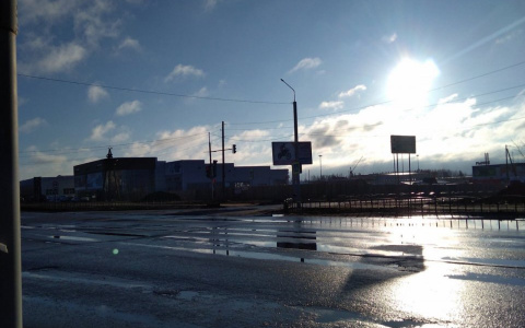 Фото дня: последние лучи апрельского солнца над Сыктывкаром