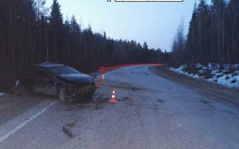 В Коми разбился нарушитель без водительских прав, который уже шесть раз попадался полиции