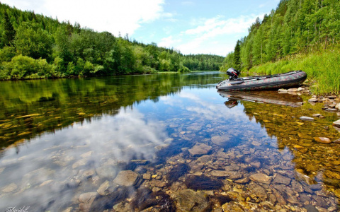 В Коми сын вытаскивал из реки тело собственного отца, который тонул на рыбалке