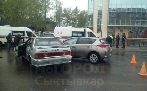 Водитель, который устроил аварию у вокзала в Сыктывкаре, был пьян