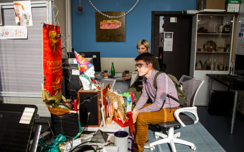 Сыктывкарец, который спародировал «Игру престолов», посетил «Союзмультфильм» (фото)