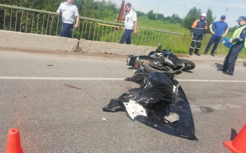 Стало известно, почему разбился мотоциклист, который погиб вчера в Коми