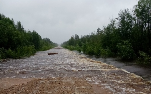 Страшный потоп на востоке Коми: вода начала отступать