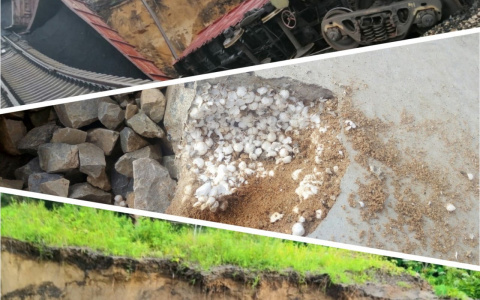 Ямы на объездной, грузовик без колес и пенопластовая набережная: что читали сыктывкарцы на этой неделе