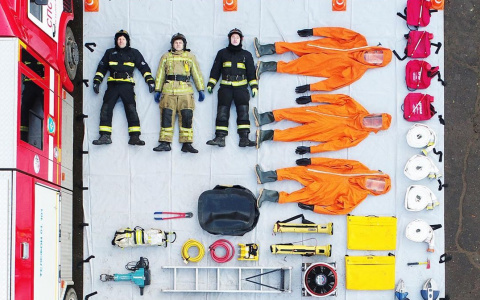 Сыктывкарские спасатели «ворвались» в «Тетрис челлендж» (фото)