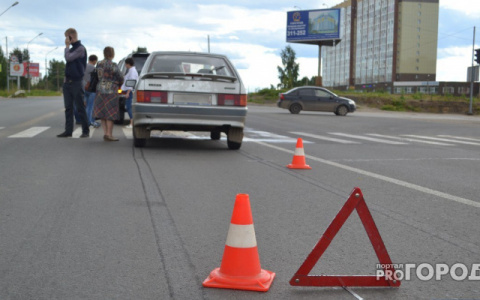 В Сыктывкаре пенсионер на «Форде» сбил человека на переходе