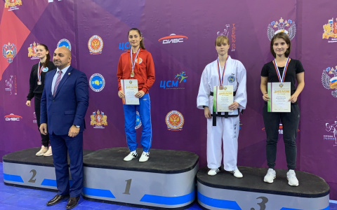 Сыктывкарка взяла первое место на Кубке России по тхэквондо