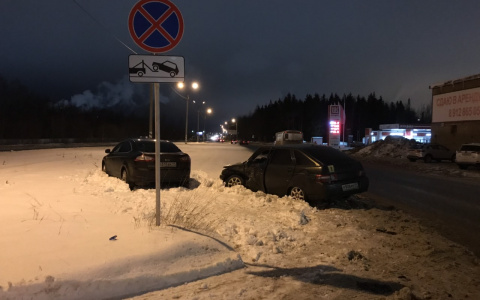 В Сыктывкаре ВАЗ не пропустил «Форд» на трассе, пострадал ребенок