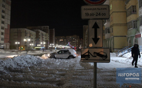 Сыктывкар накрыл мощный снегопад: дорожники борются с последствиями