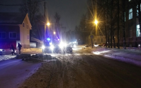 В Сыктывкаре водитель «Жигулей» сбил пожилую женщину (фото)