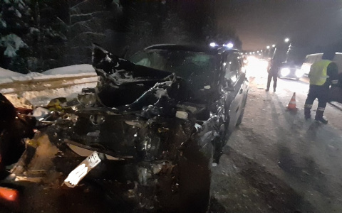 В сыктывкарской «долине смерти» страшная авария: погибли люди (видео)
