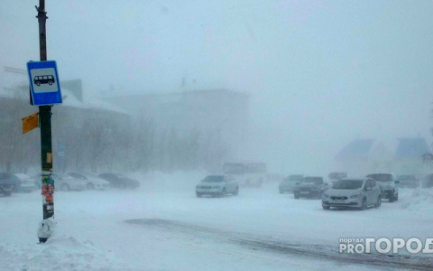 В первый рабочий день 2020 года на Коми обрушится метель