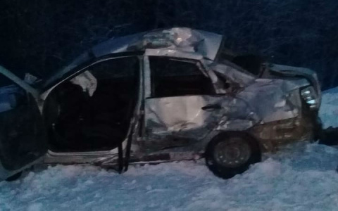 В Коми водитель выехал под грузовик и оказался в больнице