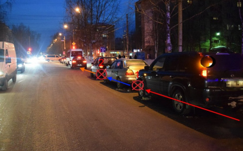 В Коми по вине 20-летнего парня столкнулись два «Дэу» и «Ниссан»