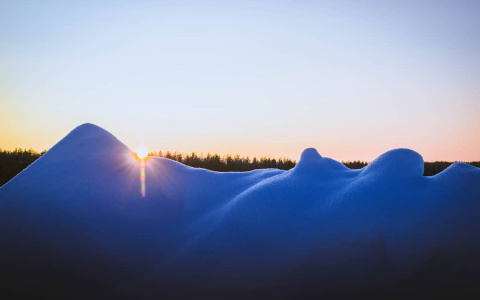 Фото дня от сыктывкарца: огни светофора в лучах солнца