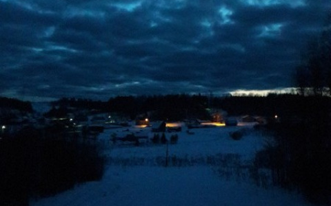 Фото дня от сыктывкарца: где-то в Коми