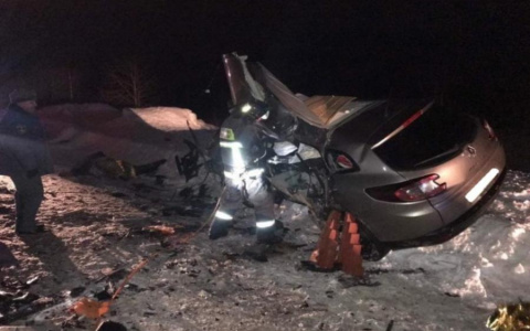 В Коми водитель без прав устроил ДТП, в котором погибли шесть человек
