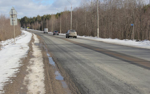 На трассе под Сыктывкаром снизят максимально разрешенную скорость