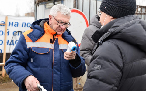 Фото: как идет реконструкция стадиона в Сыктывкаре в период эпидемии коронавируса