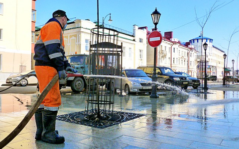 В Сыктывкаре готовятся к дезинфекции улиц