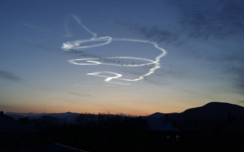 Сыктывкарцев удивили загадочные узоры в небе (фото)