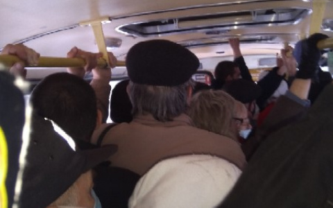 Пенсионеры бегут на дачи: сыктывкарка рассказала о переполненных автобусах (фото)