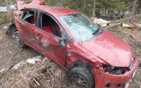 В Коми произошла смертельная авария: два человека погибли