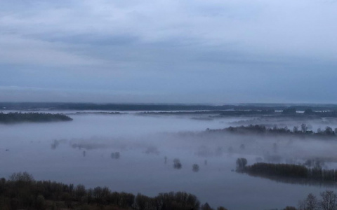 Фото дня в Сыктывкаре: бескрайнее море туманов
