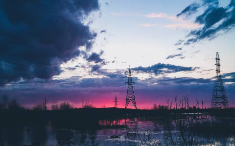 Фото дня в Сыктывкаре: небо, тучи и закат