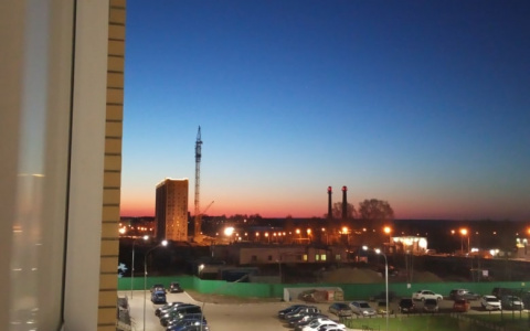 Фото дня в Сыктывкаре: потрясающий весенний закат