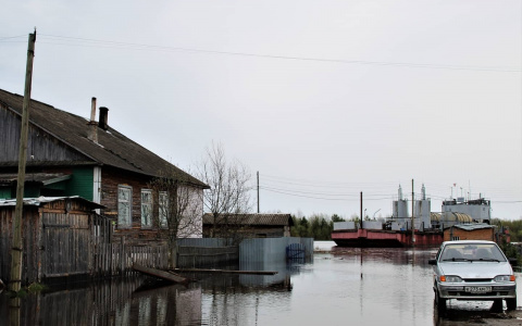 Уровень воды в поселках Сыктывкара приближается к критическому