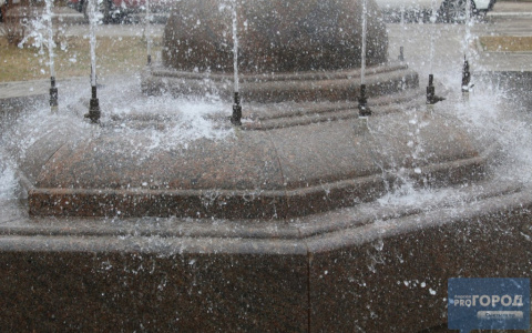 Выяснилось, когда в Сыктывкаре запустят фонтаны