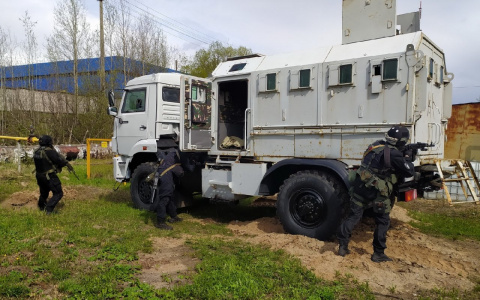 В Коми прошли командно-штабные учения спецслужб (фото)