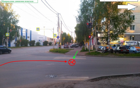 В Сыктывкаре разыскивают «гонщика», который сбил человека на пешеходном переходе