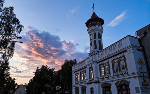 Фото дня в Сыктыкаре: тихий вечер после изнуряющего жаркого дня