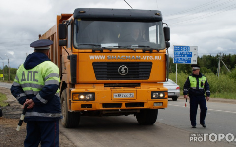 Грузовикам запретят заезжать в центр Сыктывкара