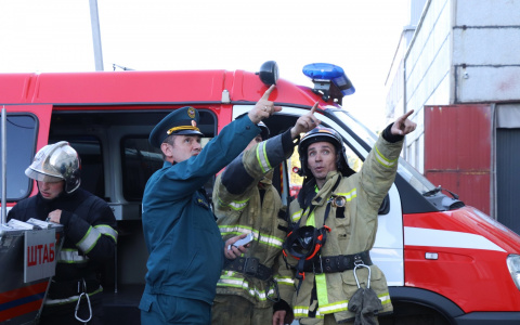 В Сыктывкаре тушили пожар на 200 «квадратов»