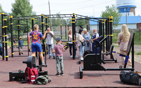 «Таких тренажеров больше нет нигде»: в Сыктывкаре построили уникальную спортивную площадку (фото)
