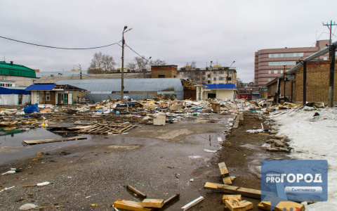 Сыктывкар покупает участки под строительство школы на месте старого рынка