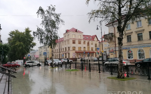 Погода в Сыктывкаре на 24 августа: небольшой дождь и ночная гроза