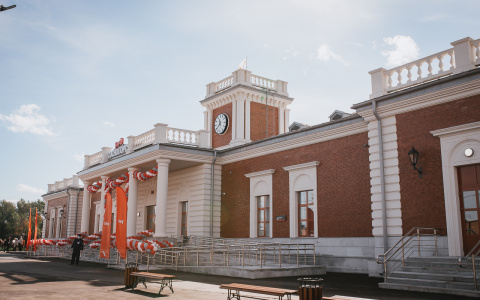 В Сосногорске начал работу новый железнодорожный вокзал