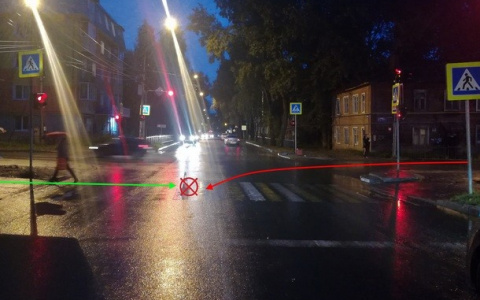 Сыктывкарец сбил на переходе 18-летнюю девушку и уехал