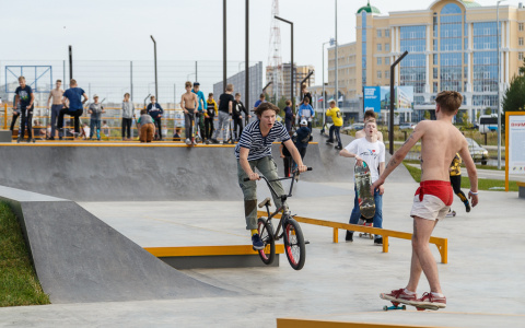 В Коми открылся крупнейший скейт-парк республики