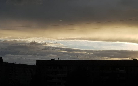 Фото дня в Сыктывкаре: затишье перед бурей