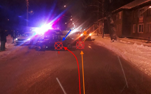 В Сыктывкаре за день в результате ДТП пострадали три человека